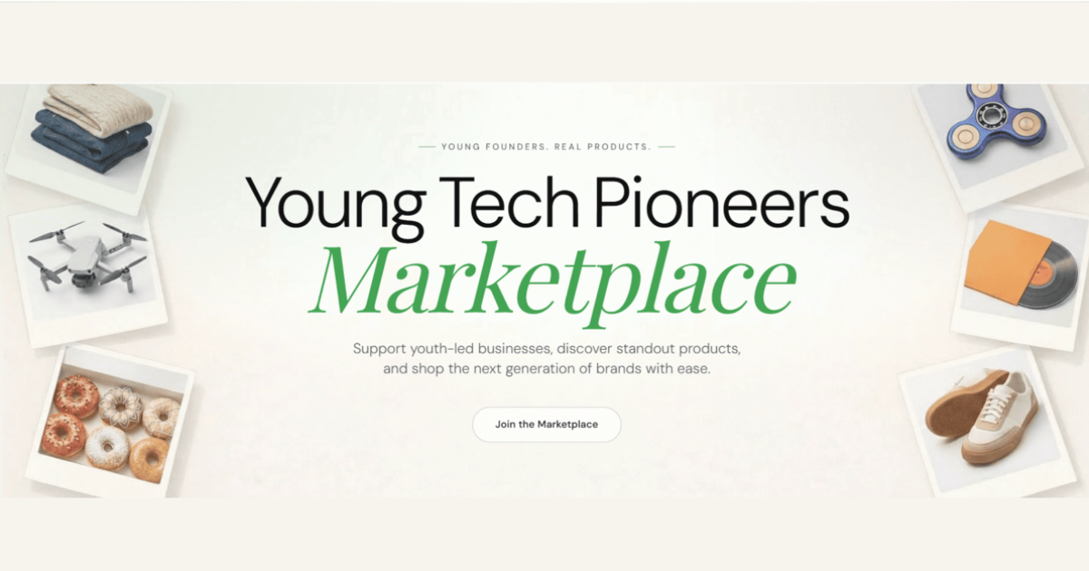 Young Tech Pioneers Marketplace | Young Tech Pioneers Marketplace